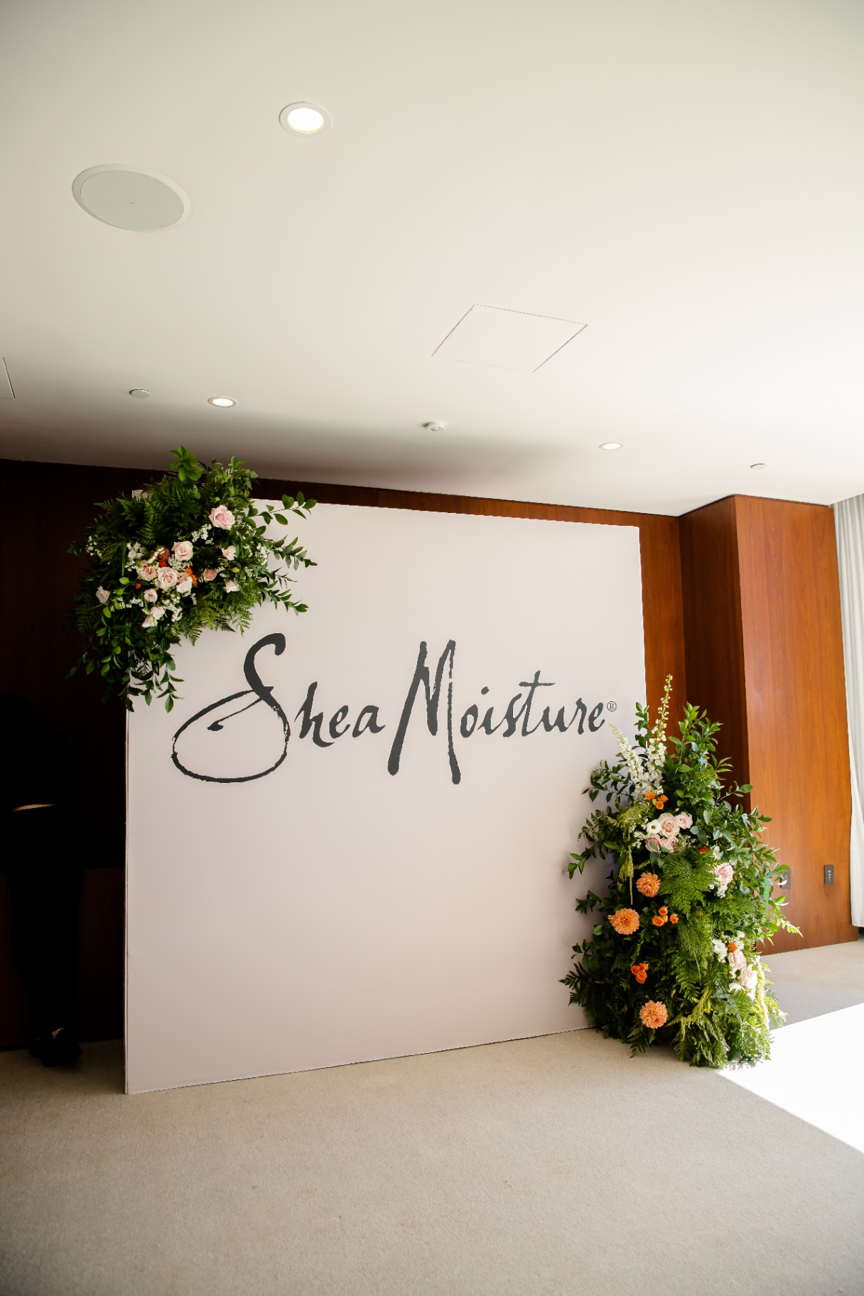Sip N' Slay — Shea Moisture step & repeat